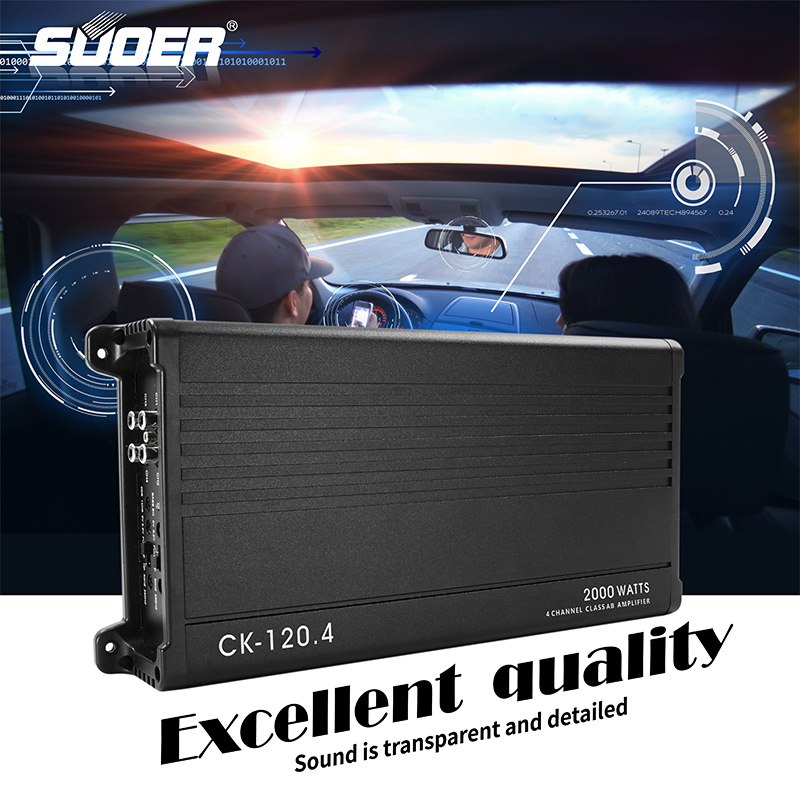 Car Amplifier 4 Channel - CK-120.4